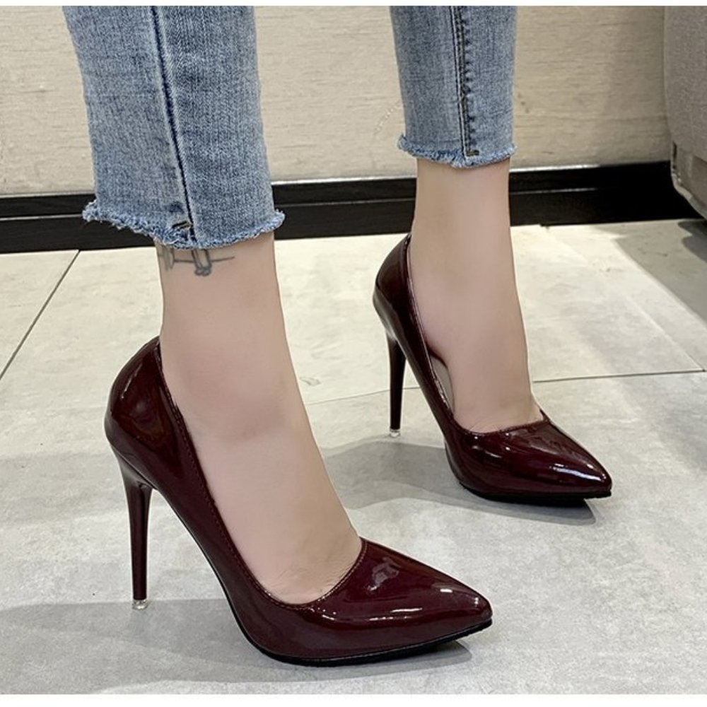 high heels new fashion pointed toe shoes